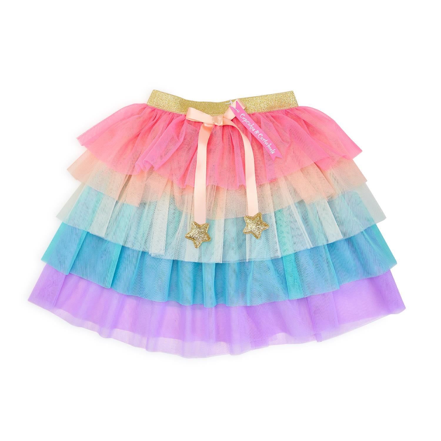 Rainbow Tulle Dress Up Tutu