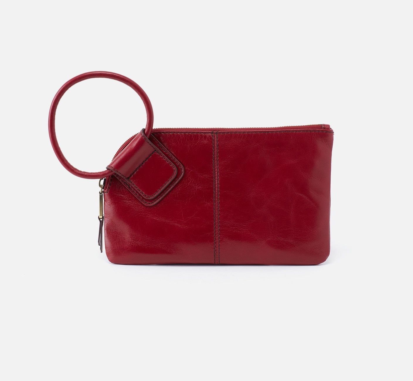 Sable Wristlet in Cardinal