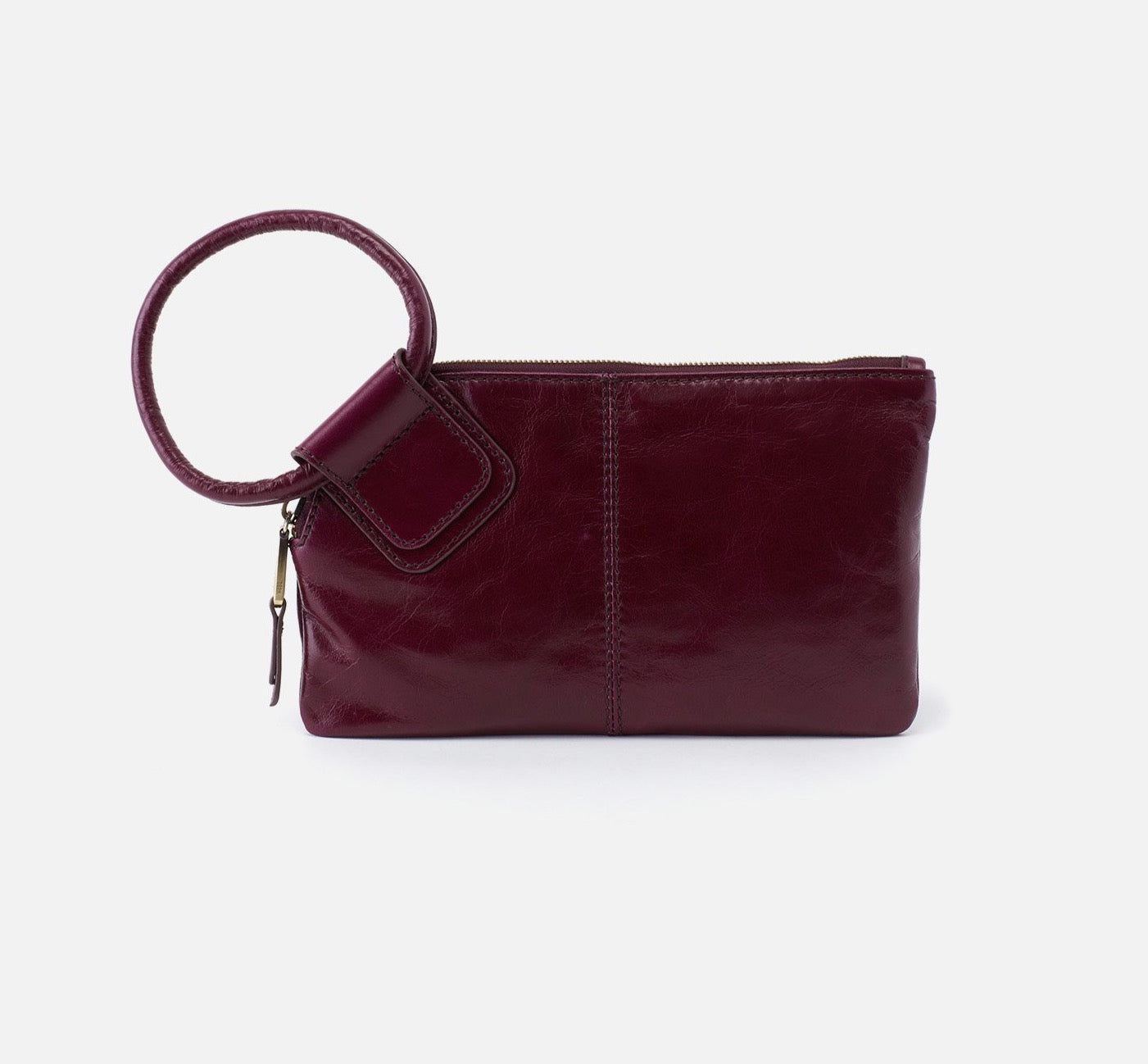 Sable Wristlet in Eggplant
