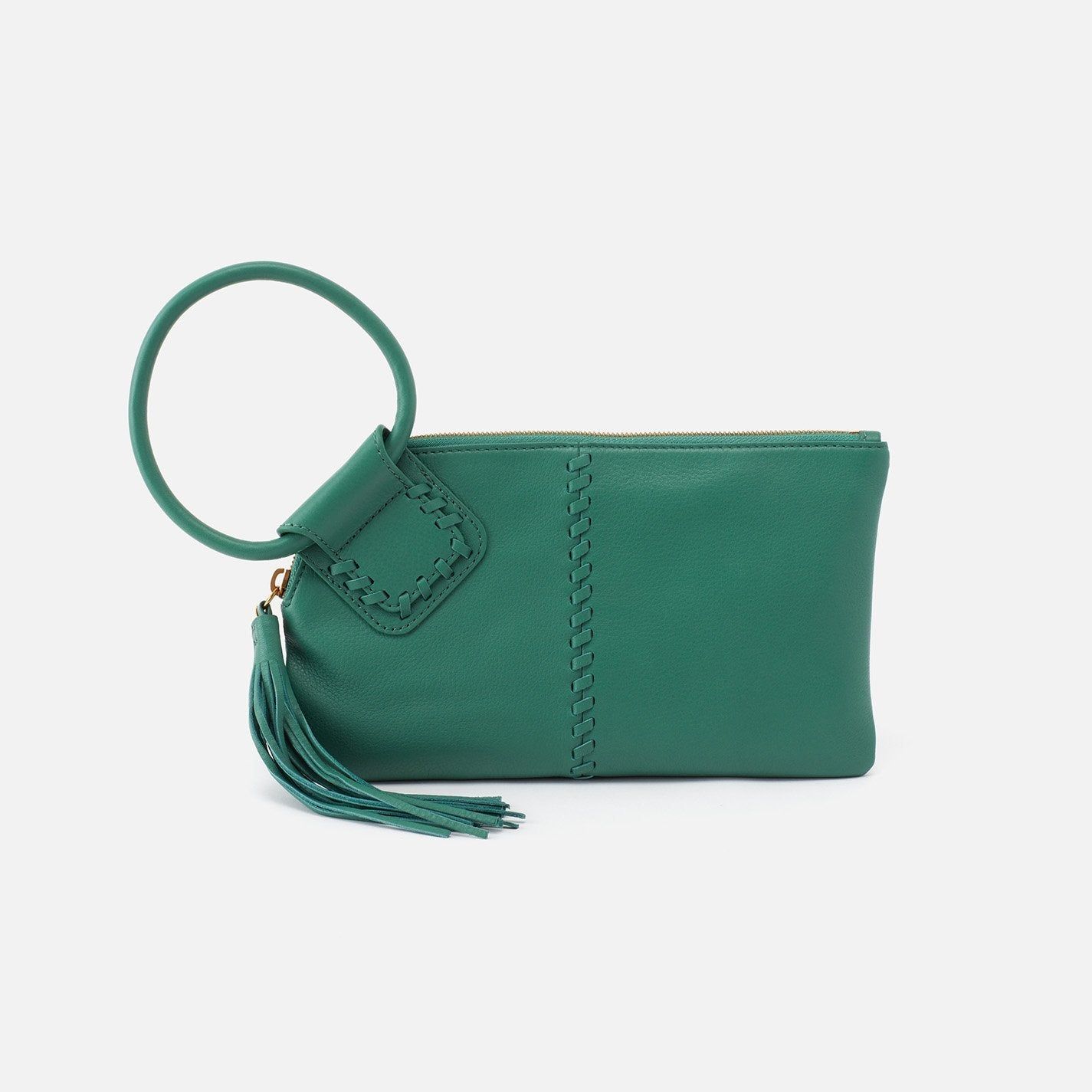 Sable Wristlet in Garden Green