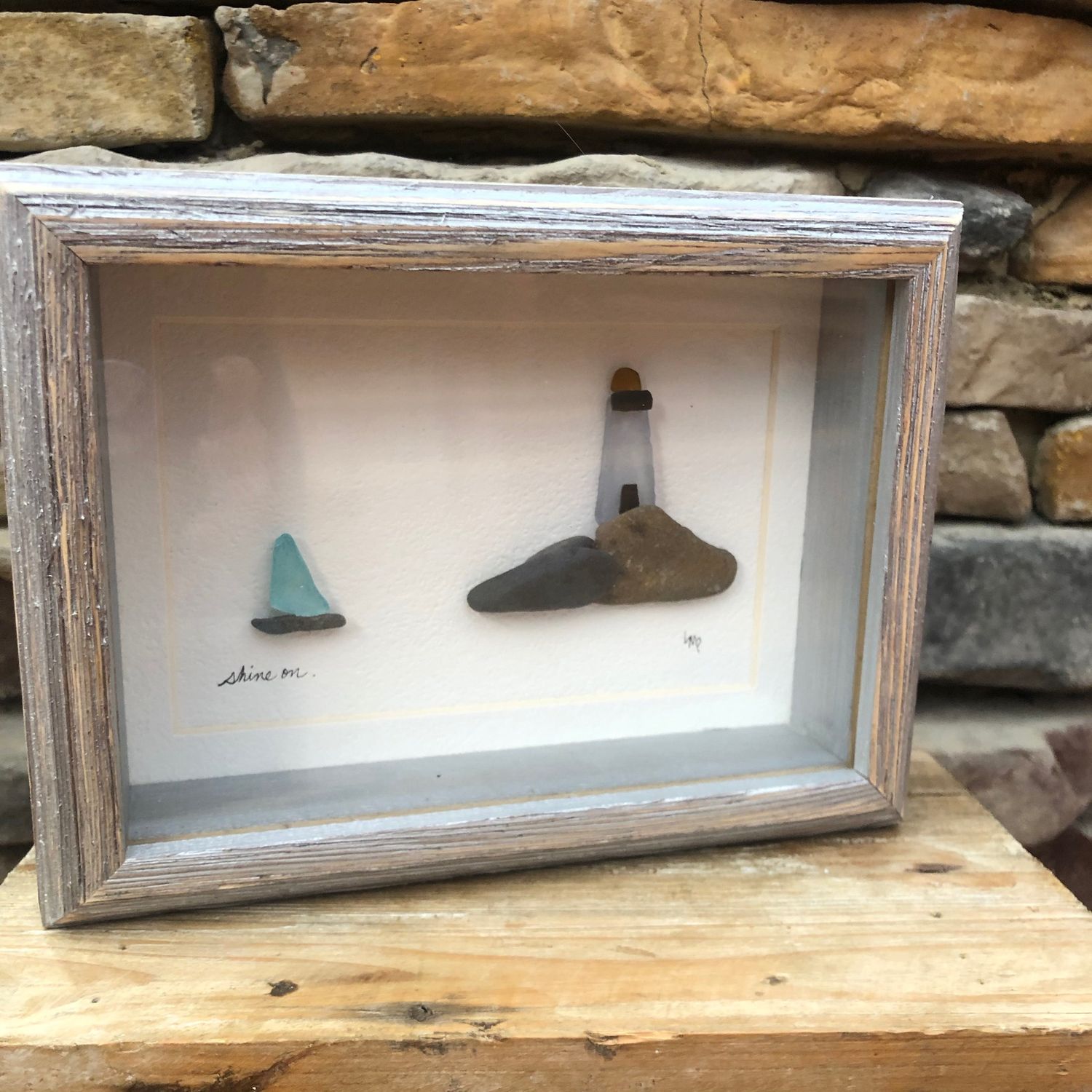 Shine On Pebble Art