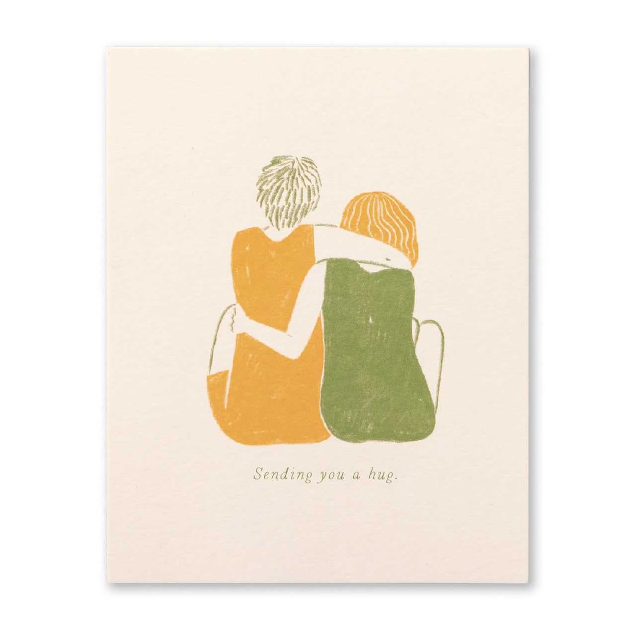 Sending You a Hug - Tough Times Card