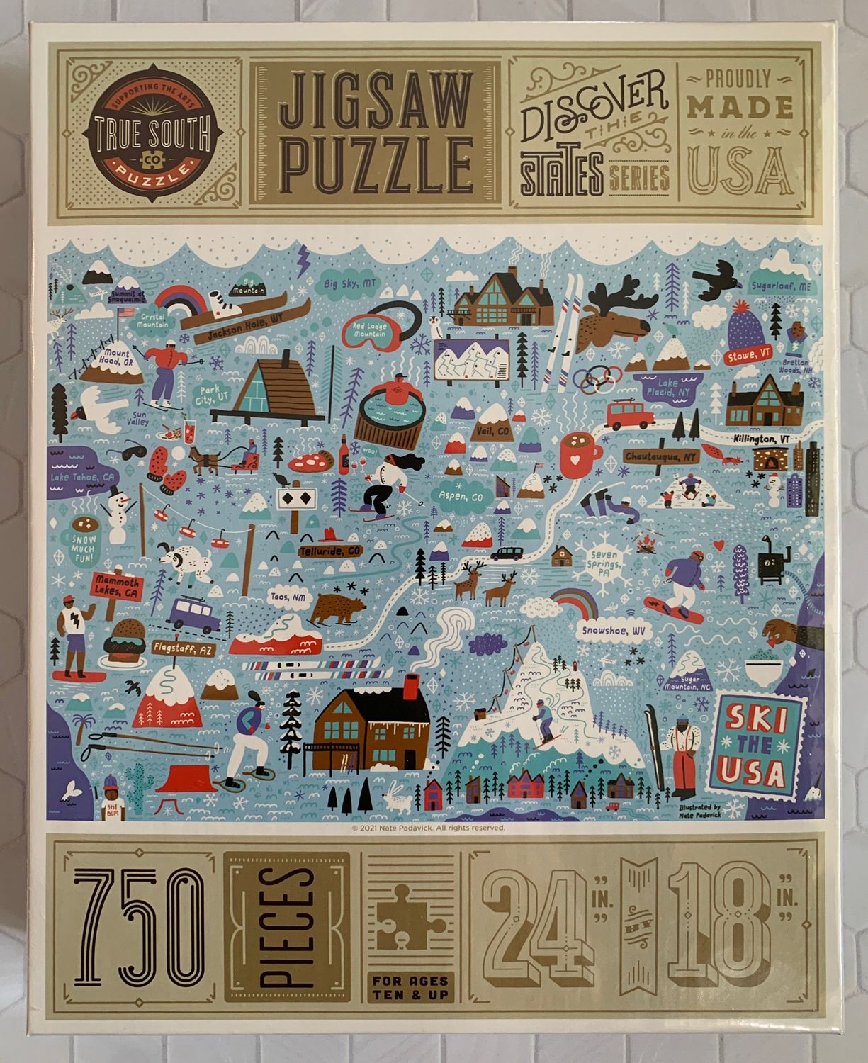 Ski the USA Puzzle