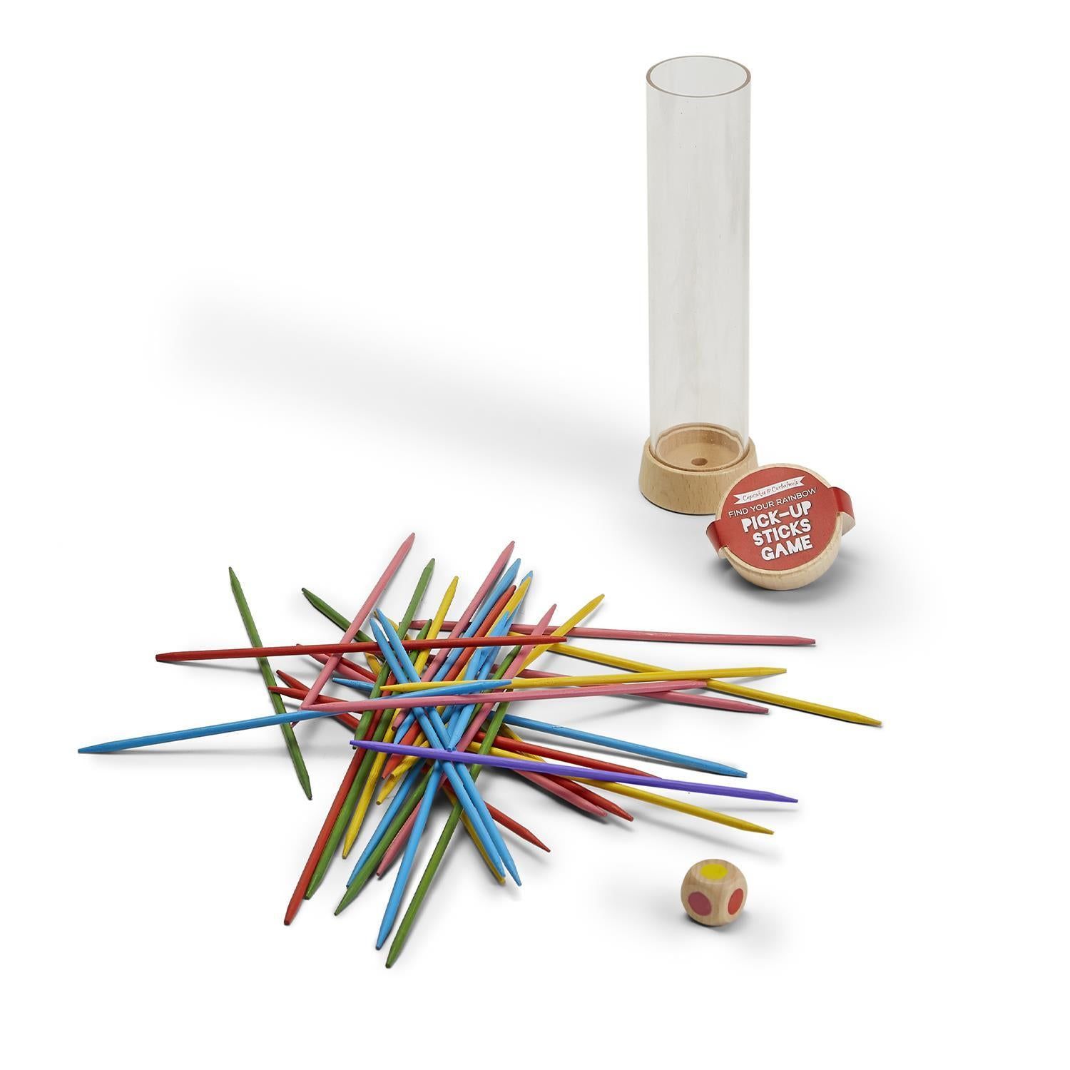 Rainbow Pick-Up Sticks Game