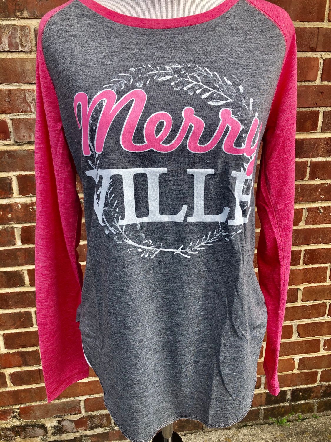 SALE- MerryVille Tee in Adult Small