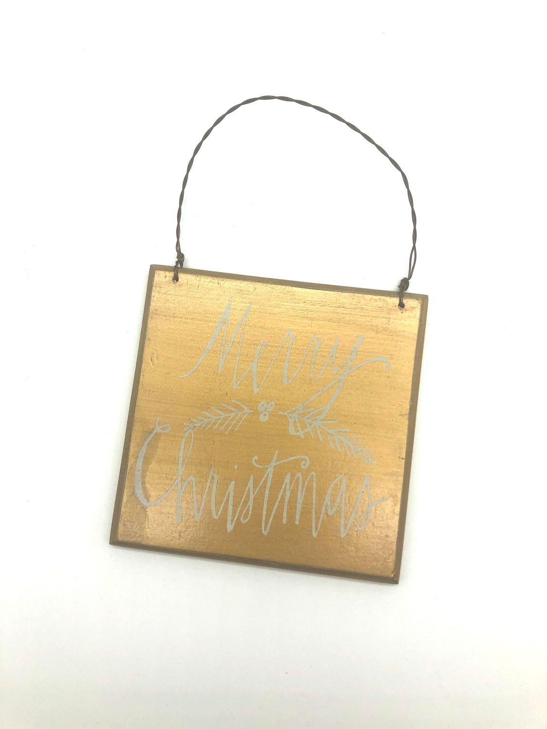 SALE- Merry Christmas- Christmas Ornament