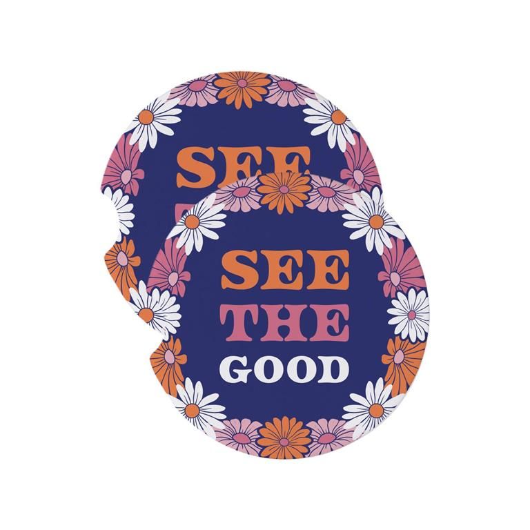 SALE-Car Coaster - See the Good