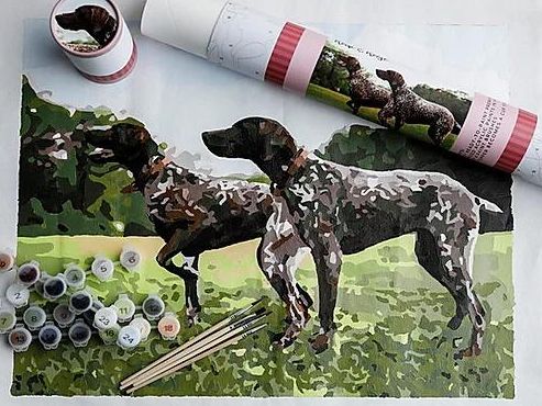 SALE-Remi &amp; Reese- Paint by Number Kit