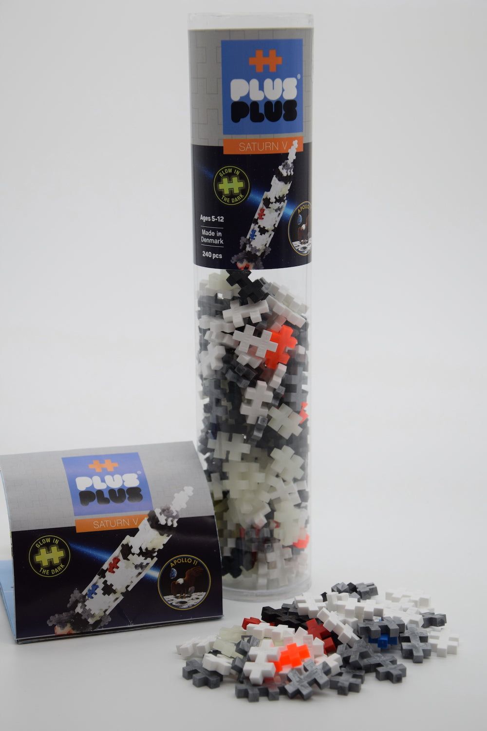 Saturn V - Plus Plus 240pc Tube