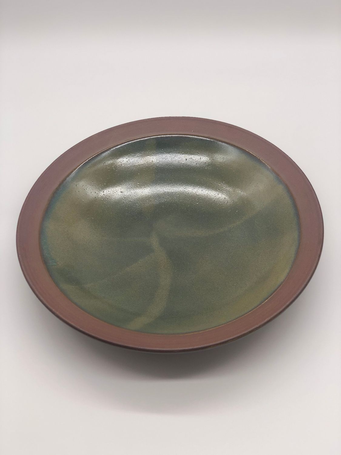 Sea Blue Green Serving Bowl