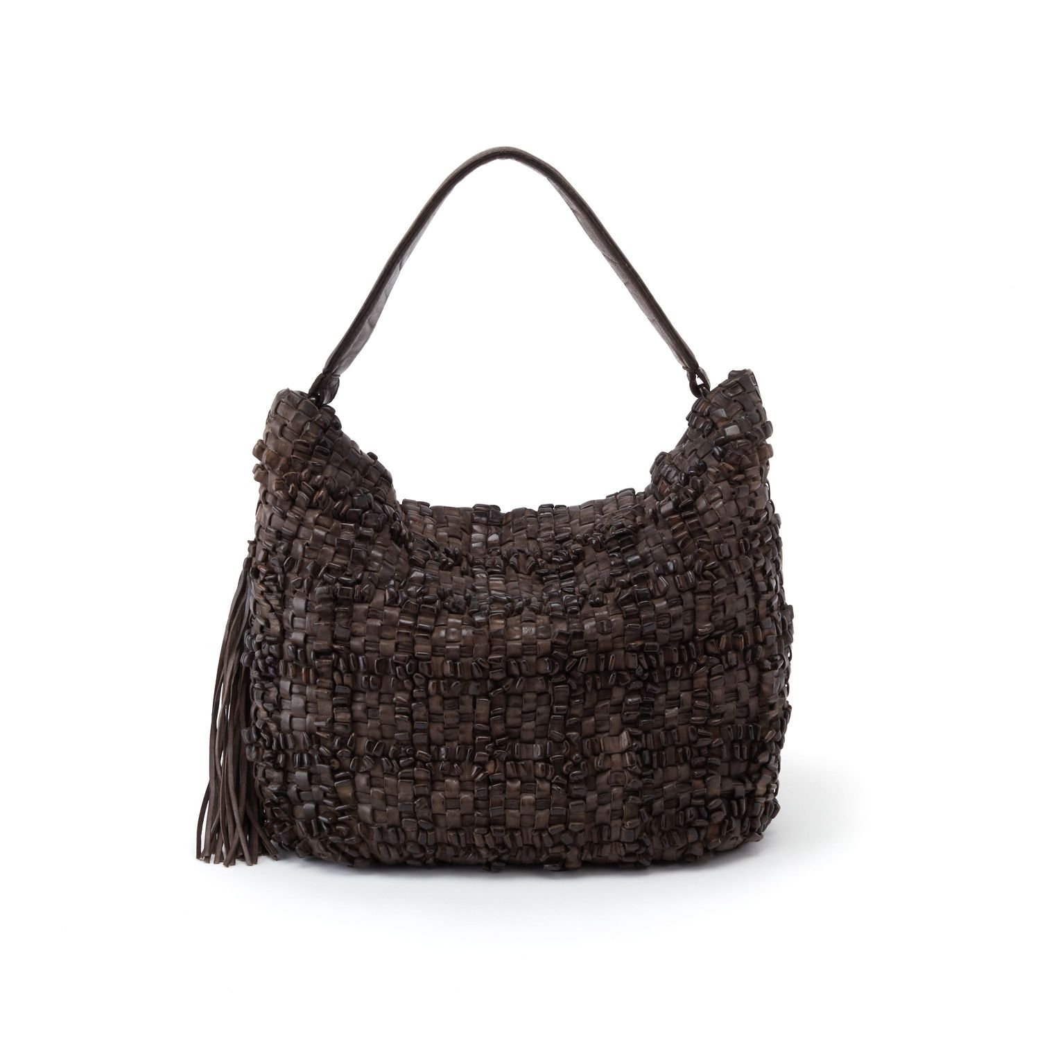 Score Shoulder Bag in Dark Umber