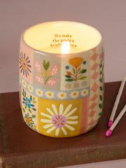 Secret Message Mug Candle