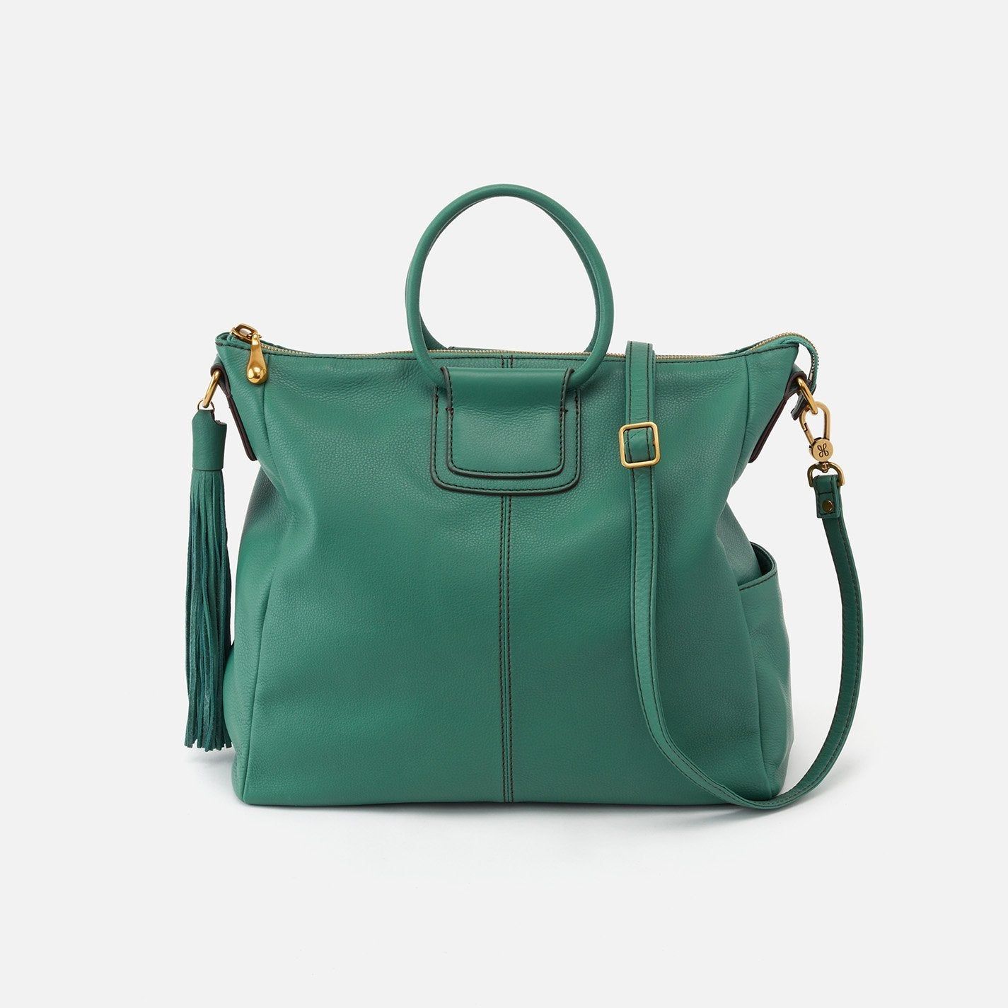 Sheila Large Satchel in Garden Green