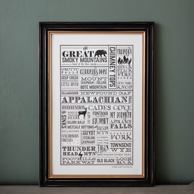 Smoky Mountains, TN Poster