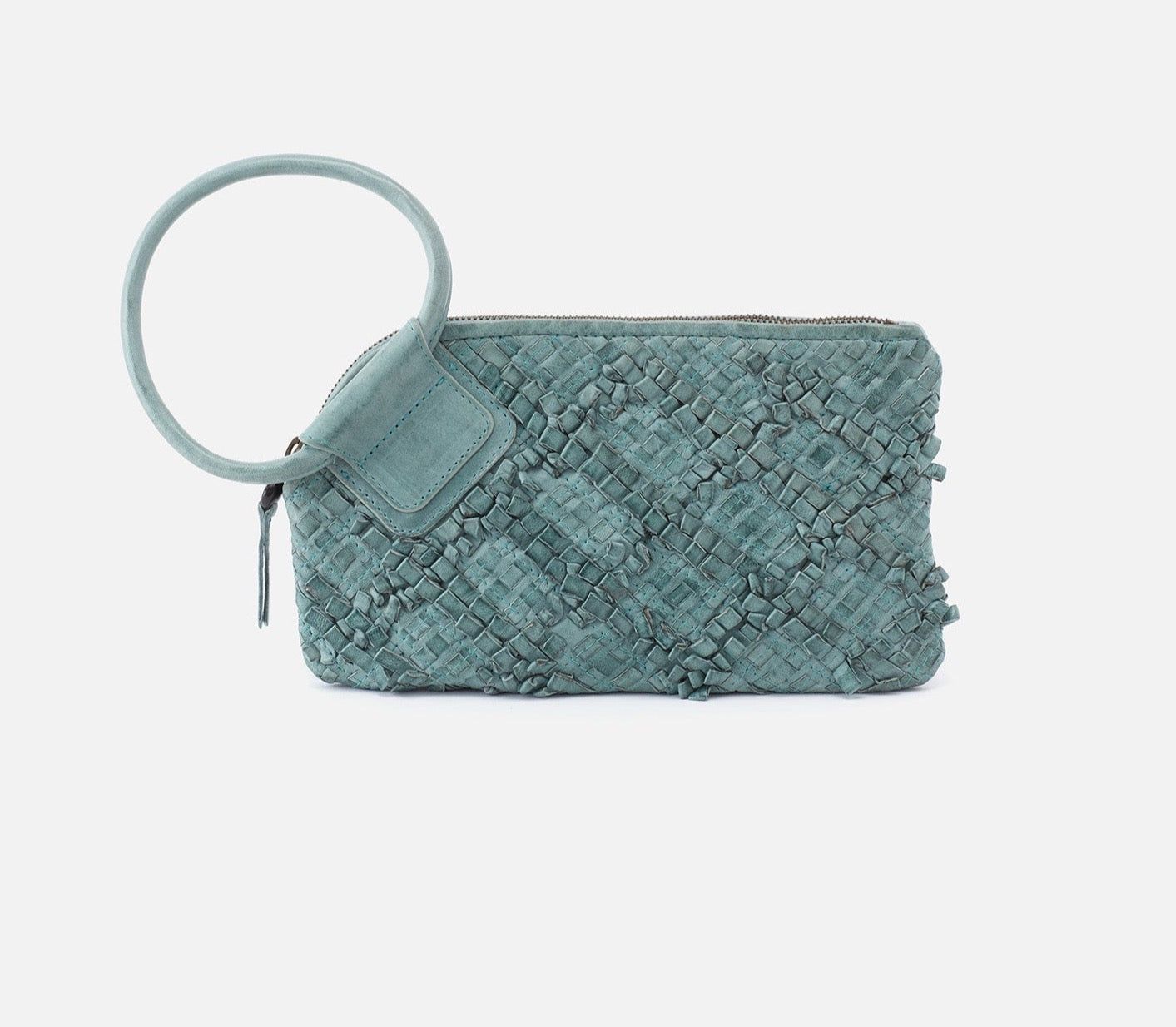 Sable Wristlet in Blue Surf