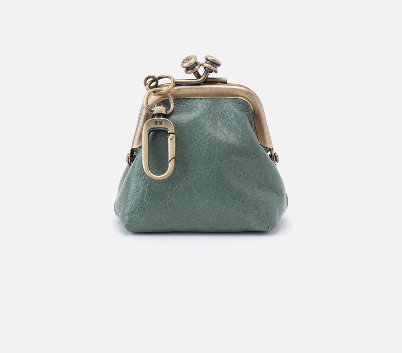 Run Go Frame Coin Pouch in Bottle Green