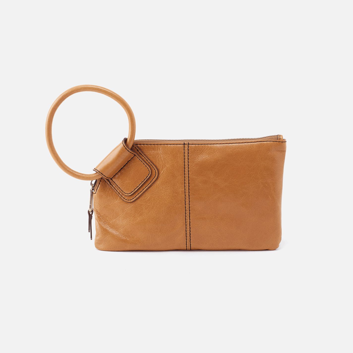 Sable Wristlet Clutch in Honey