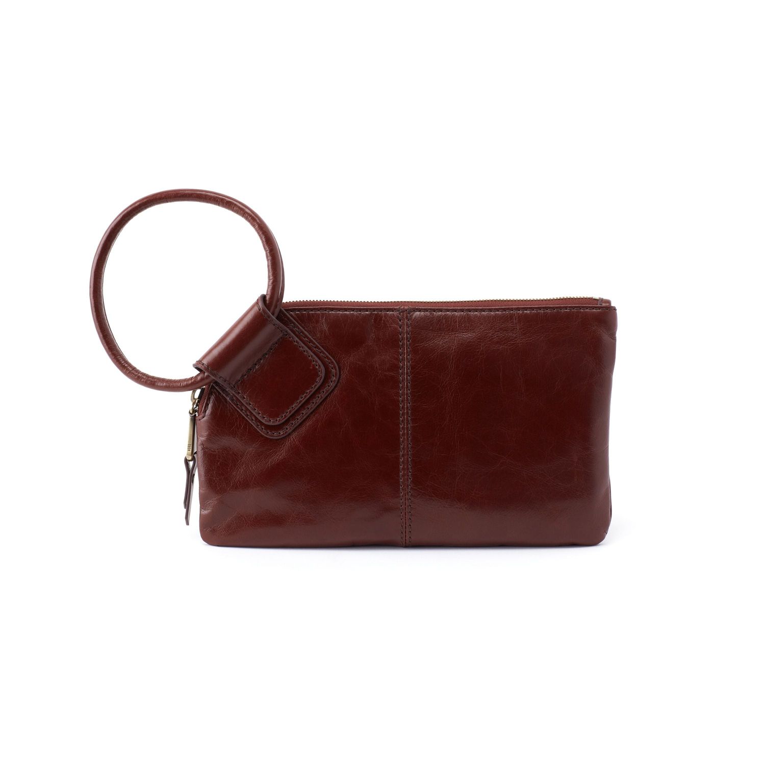 Sable Wristlet Clutch in Chocolate