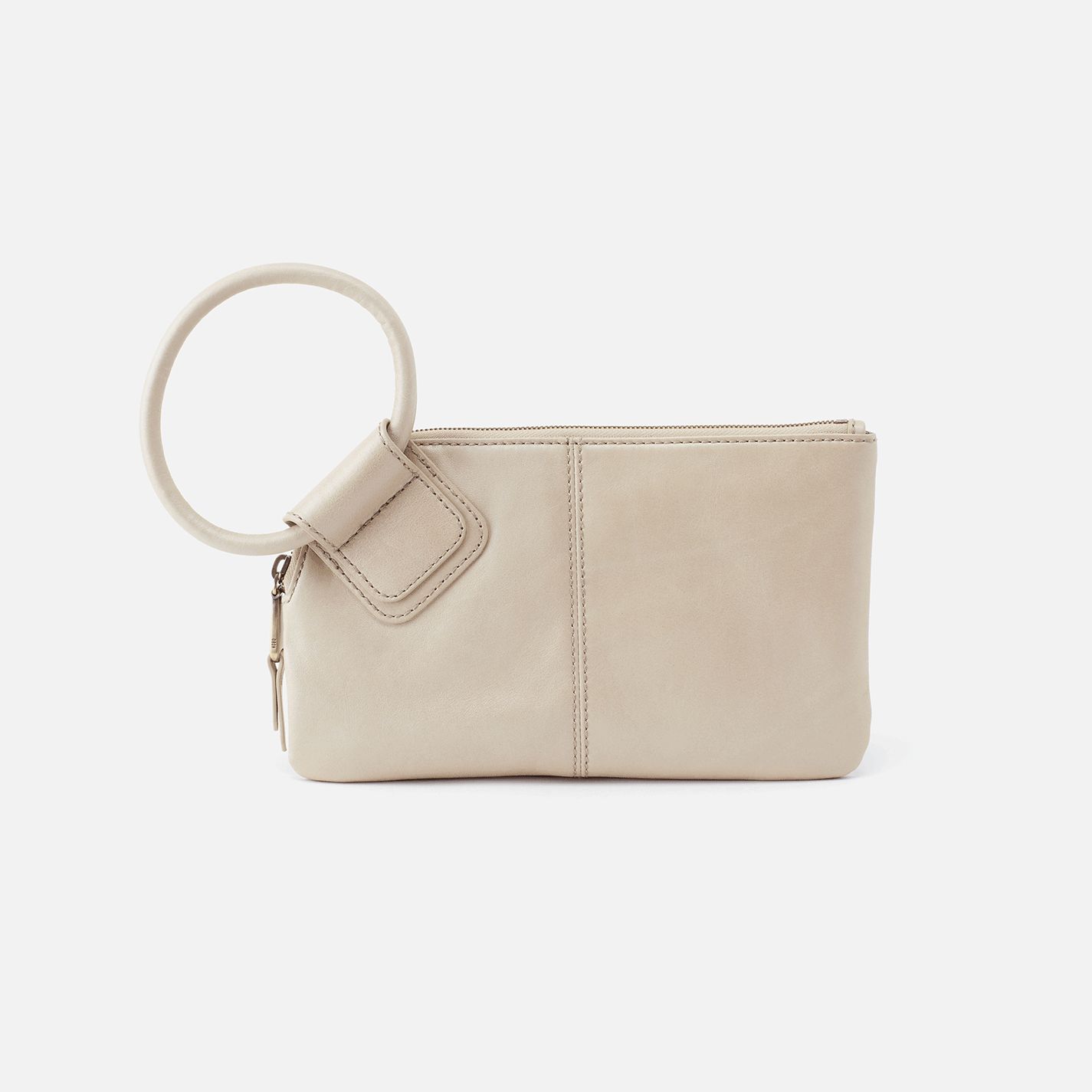 Sable Wristlet Clutch in Latte