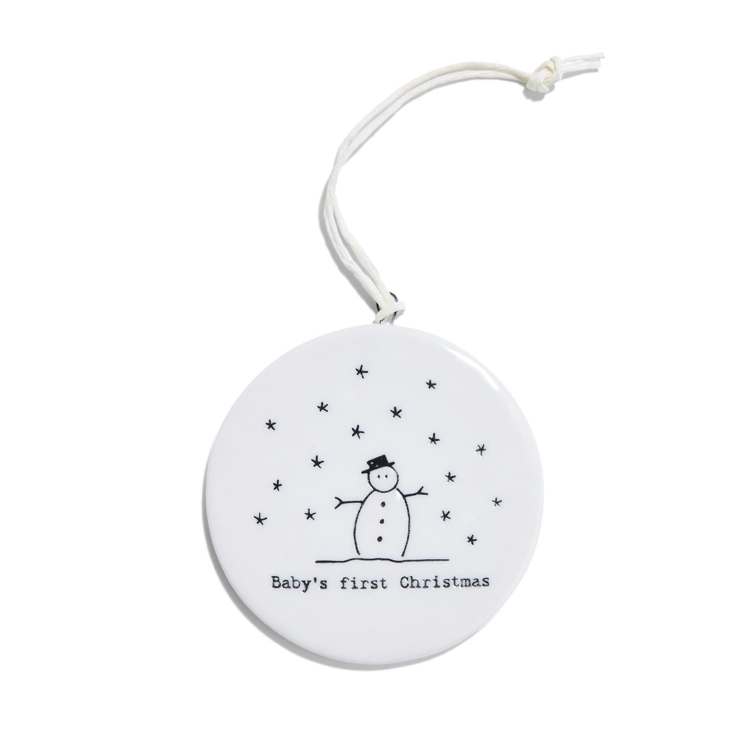 SALE- Baby's First Christmas Ornament