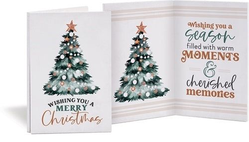 SALE-Wishing You A Merry Christmas Keepsake Card