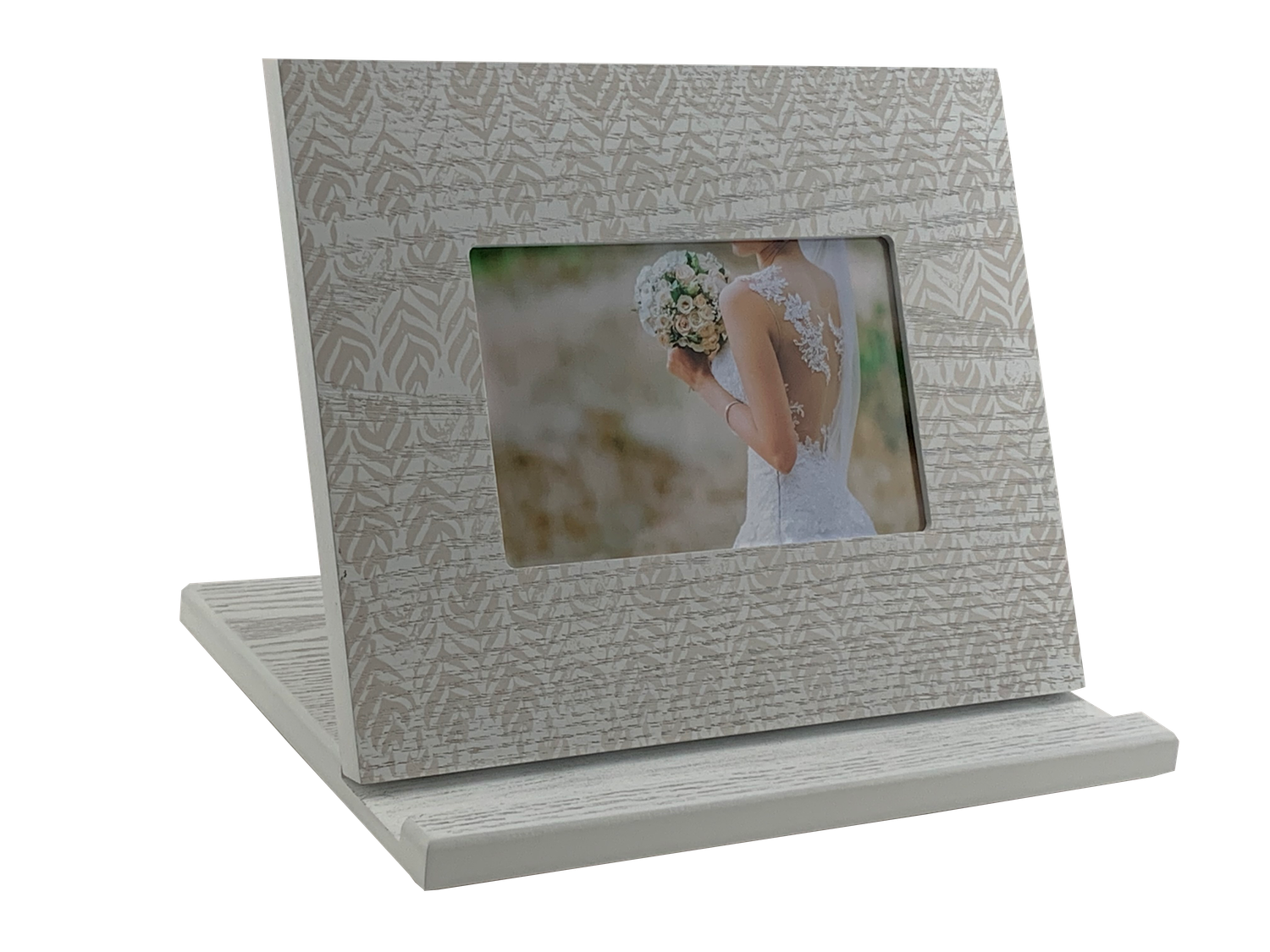 Serenity Tablet Stand / Book Rest / Picture Frame - White