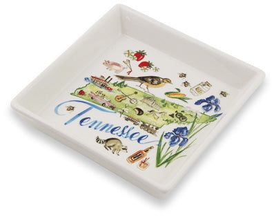 Small Caddy Plate TENNESSEE State Collection
