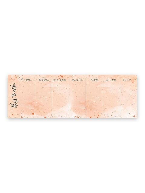 Speckled Zinnia Notepad