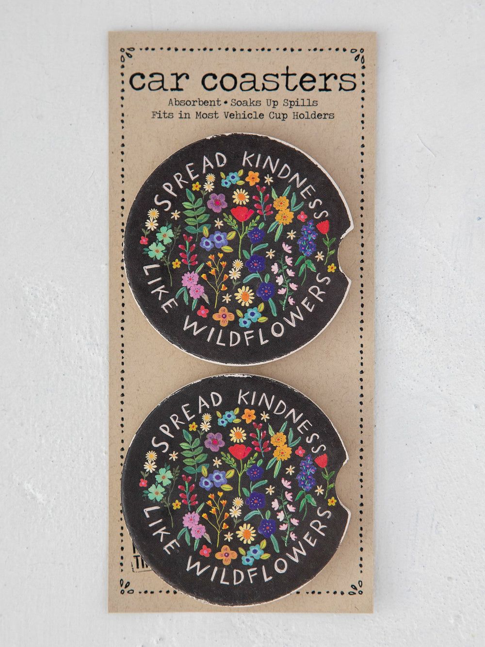 Spread Kindness Car Coasters