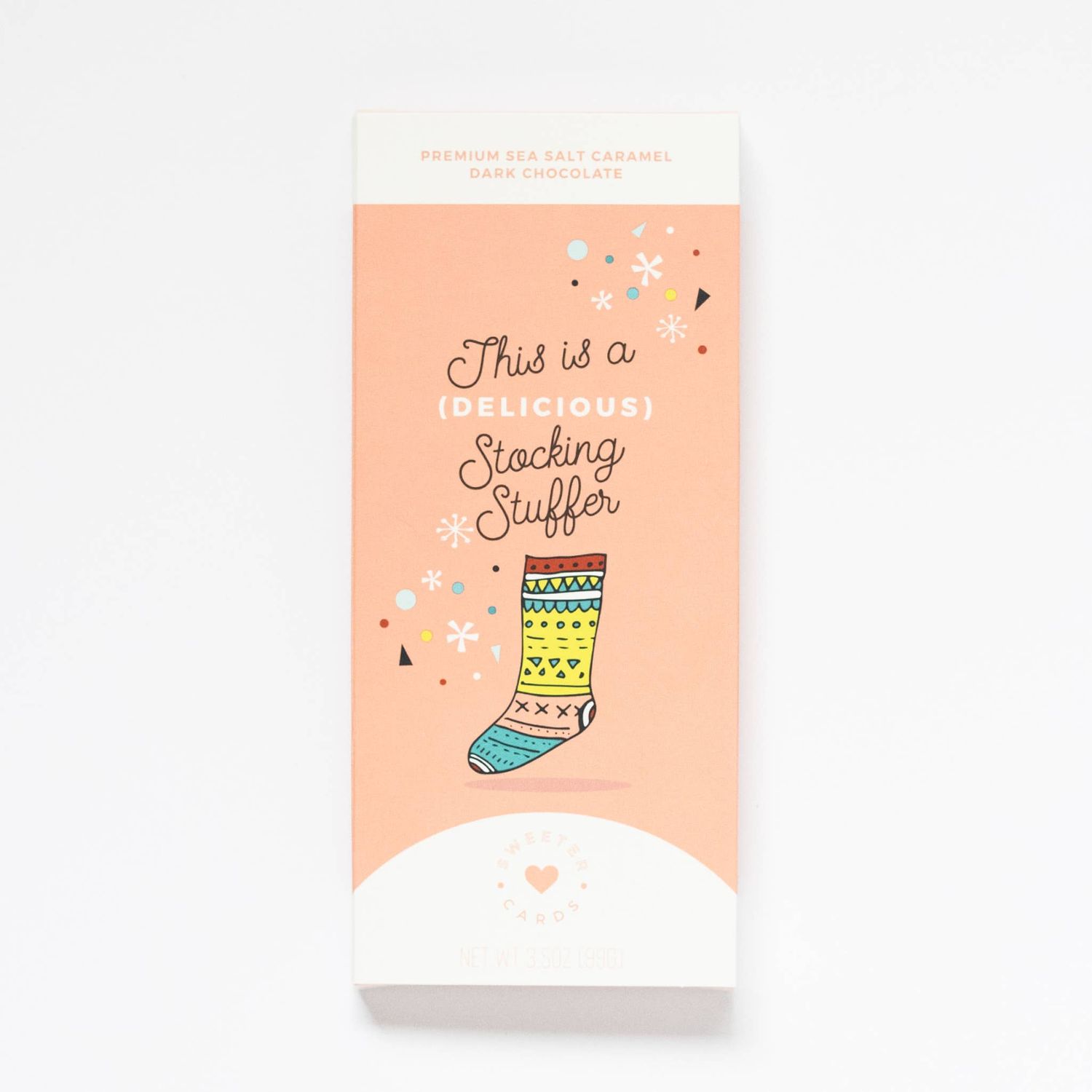 Stocking Stuffer Holiday Chocolate Bar