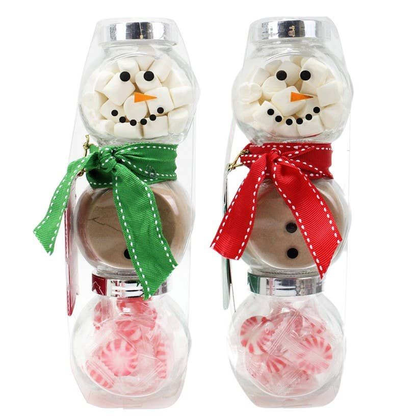 Snowman Jar Cocoa Set (7oz)