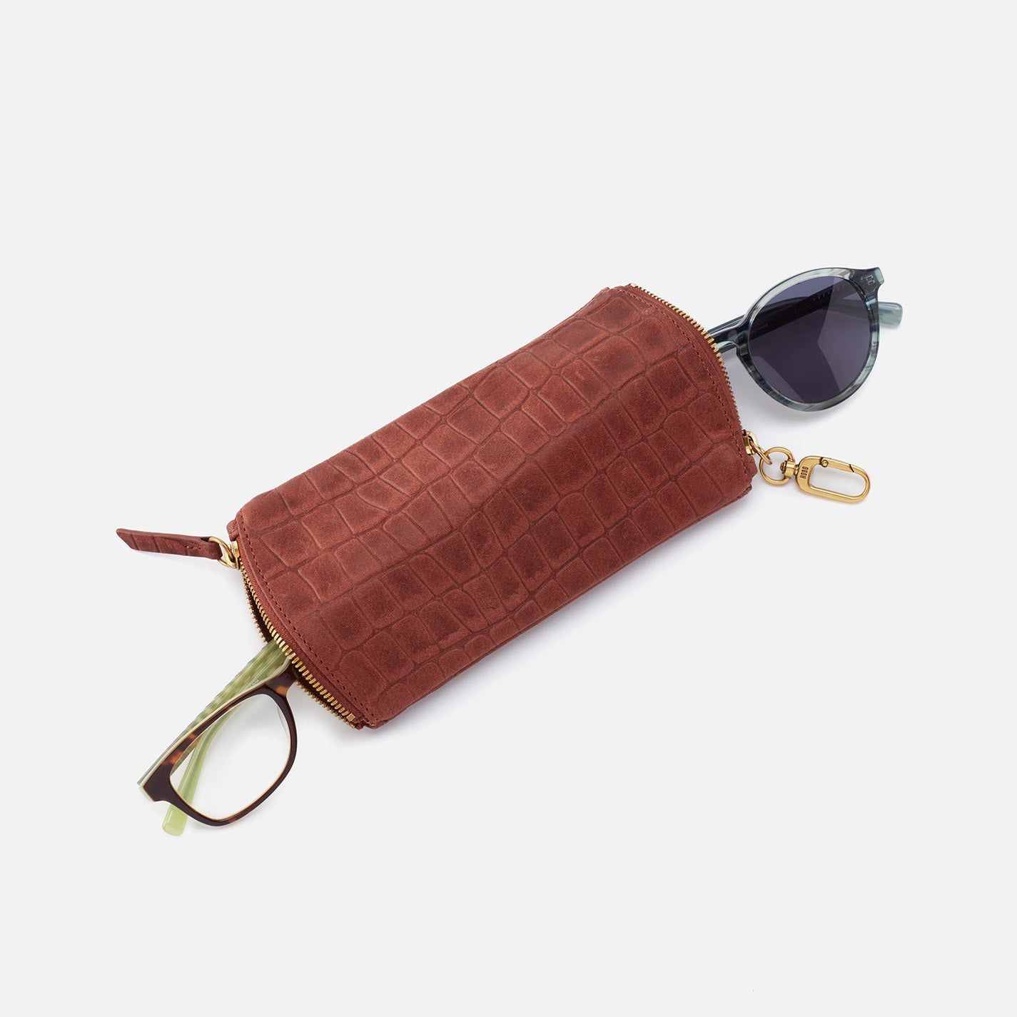 Spark Glasses Case in Brandy