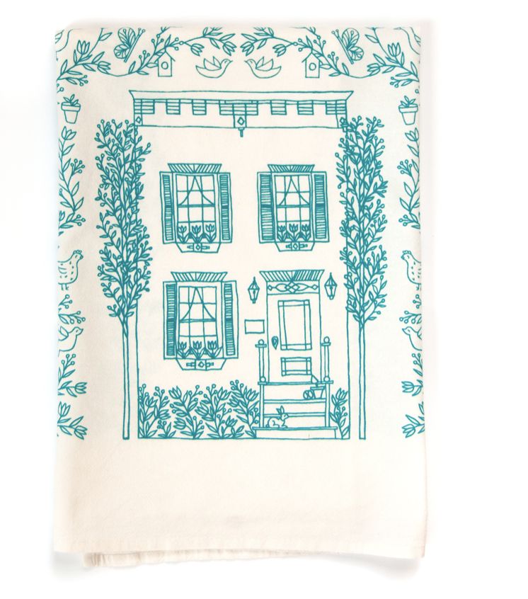 Spring- Four Seasons Tea Towel