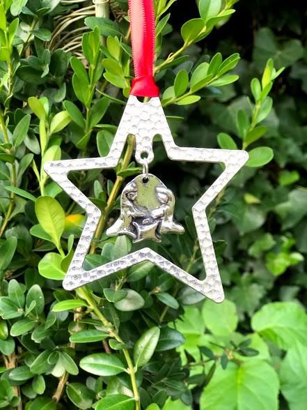 Star Ornament with Nativity