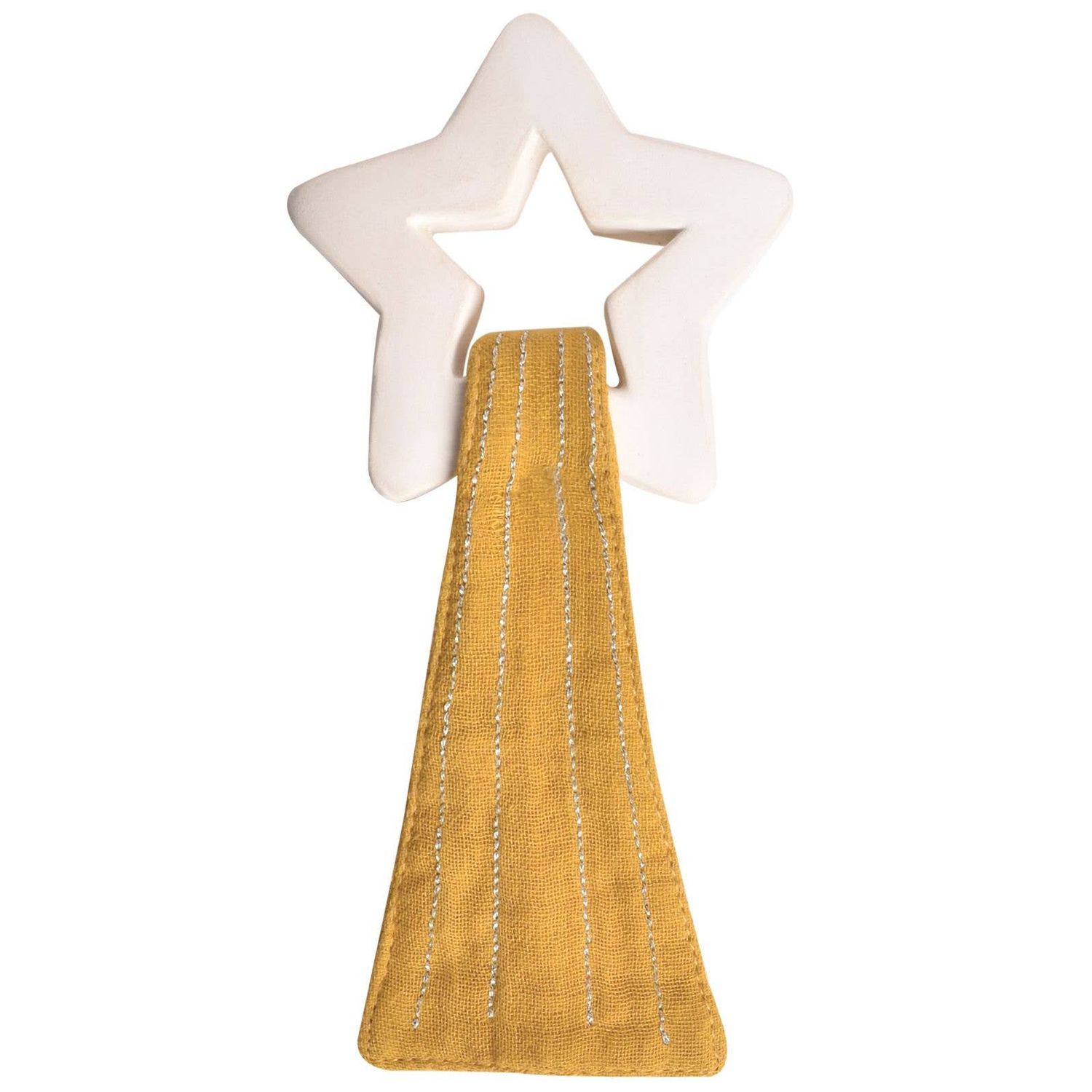 Star -Organic Rubber Teether