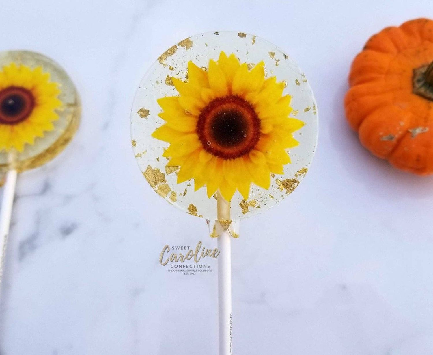 Sunflower Lollipops - Black Cherry