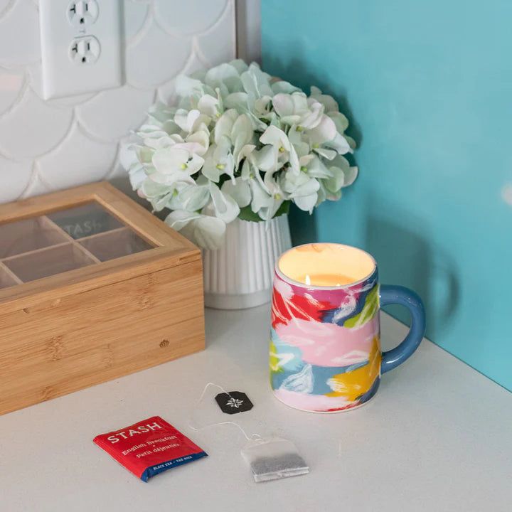 Sweet Grace Garden Mug Candle #055