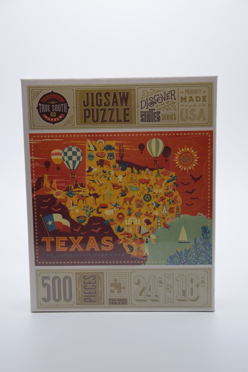 Texas- The Lone Star State Puzzle