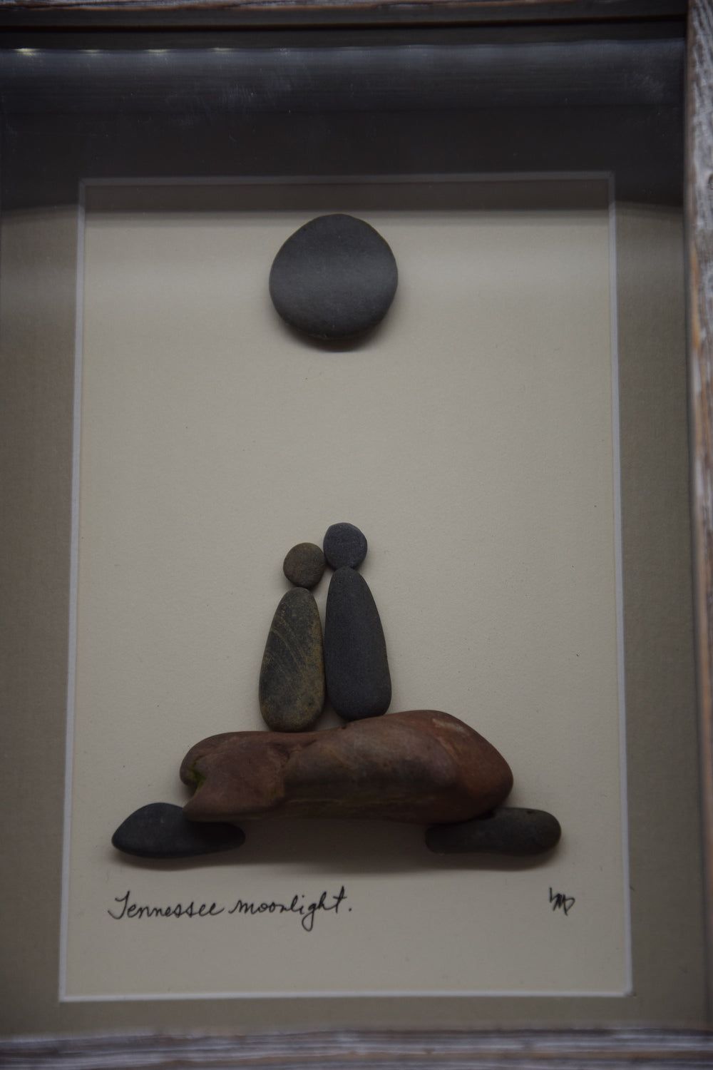 Tennessee Moonlight Pebble Art
