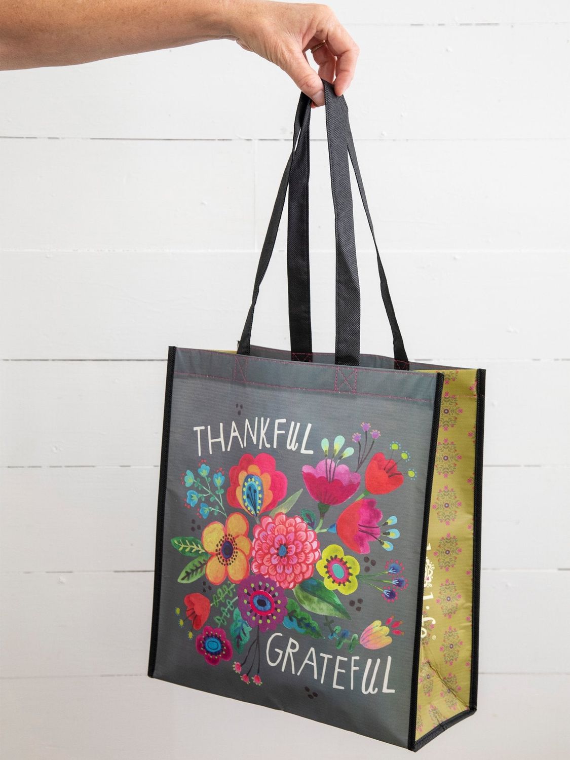 Thankful Grateful XL Happy Bag