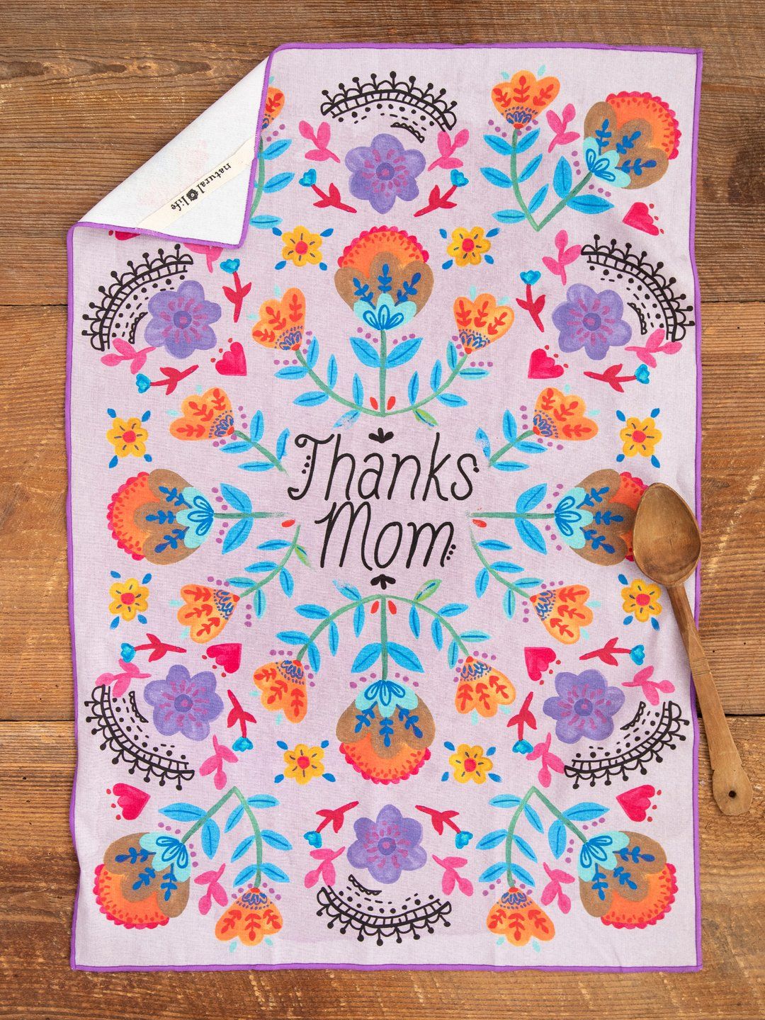 Thanks Mom Dish Towel