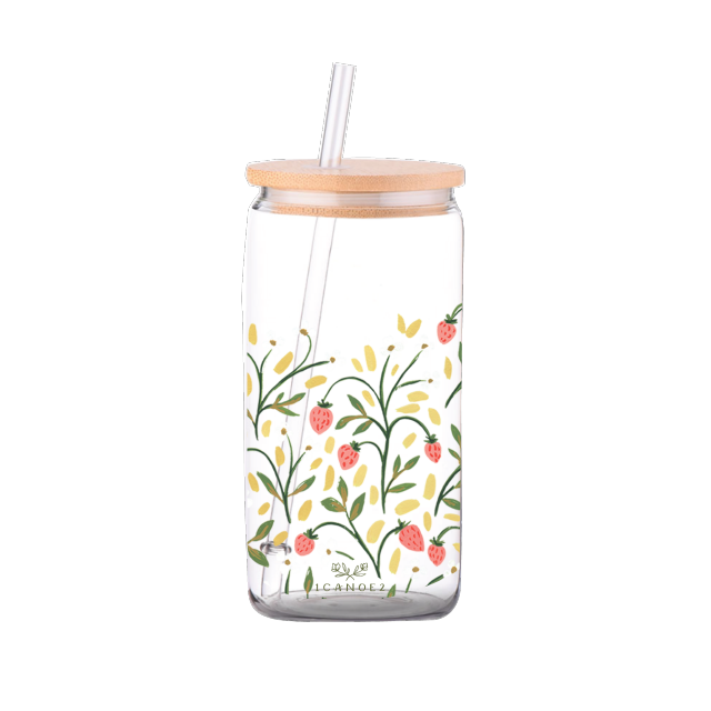 Strawberry Meadow Coffee Cup