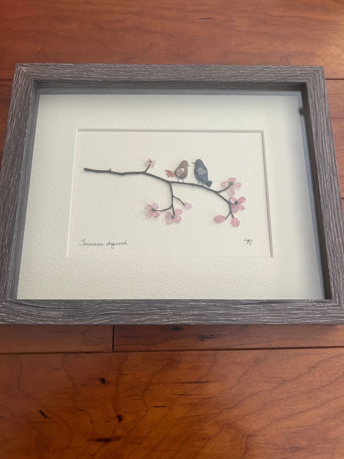 Tennessee Dogwood Pebble Art