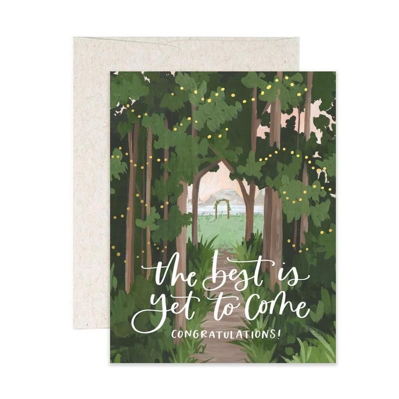 The Best is yet to come Congratulations- Greeting Card