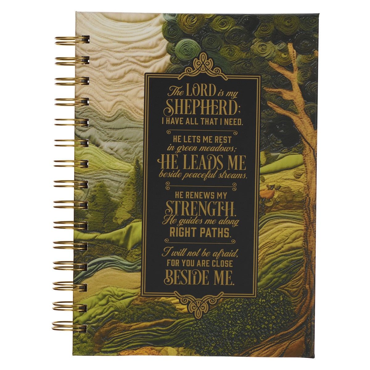 The Lord is My Shepherd Spiral Journal-Psalm 23:1