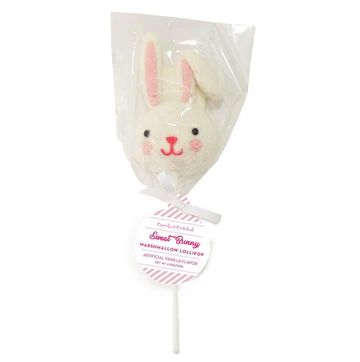 Sweet Bunny Marshmallow Lollipop
