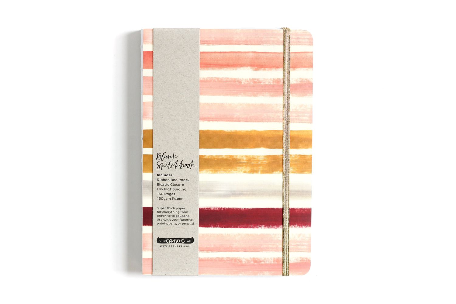 Sunset Stripe Sketchbook
