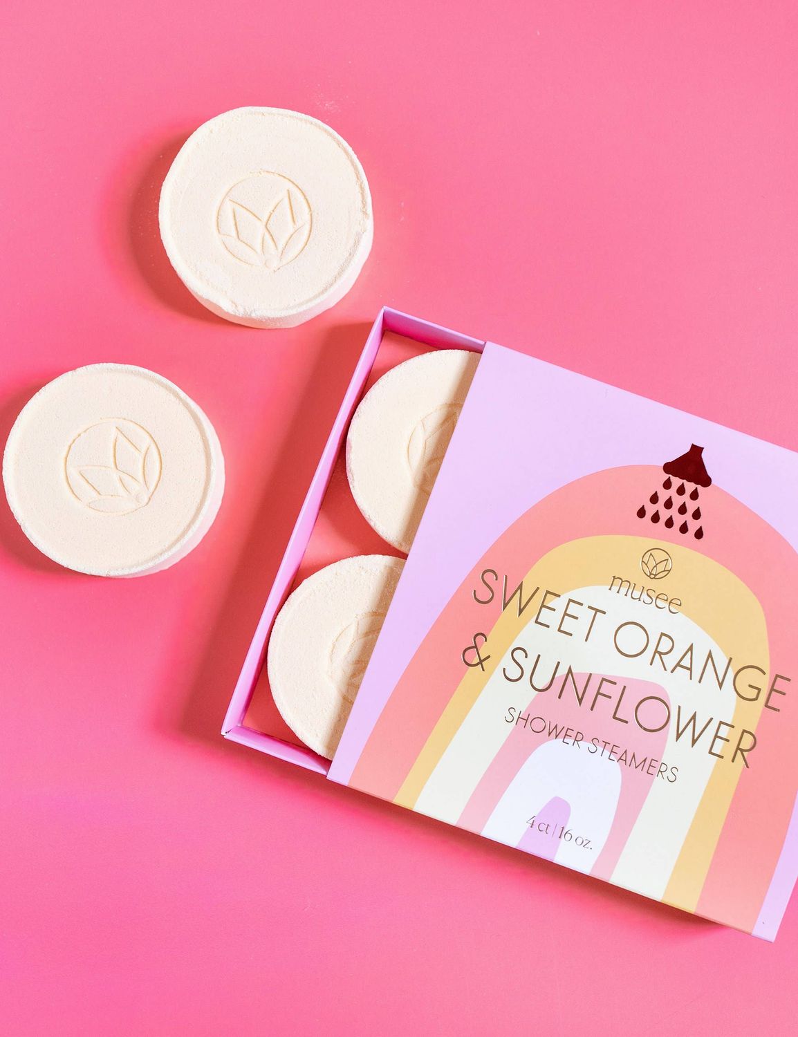 Sweet Orange &amp; Sunflower Shower Steamers