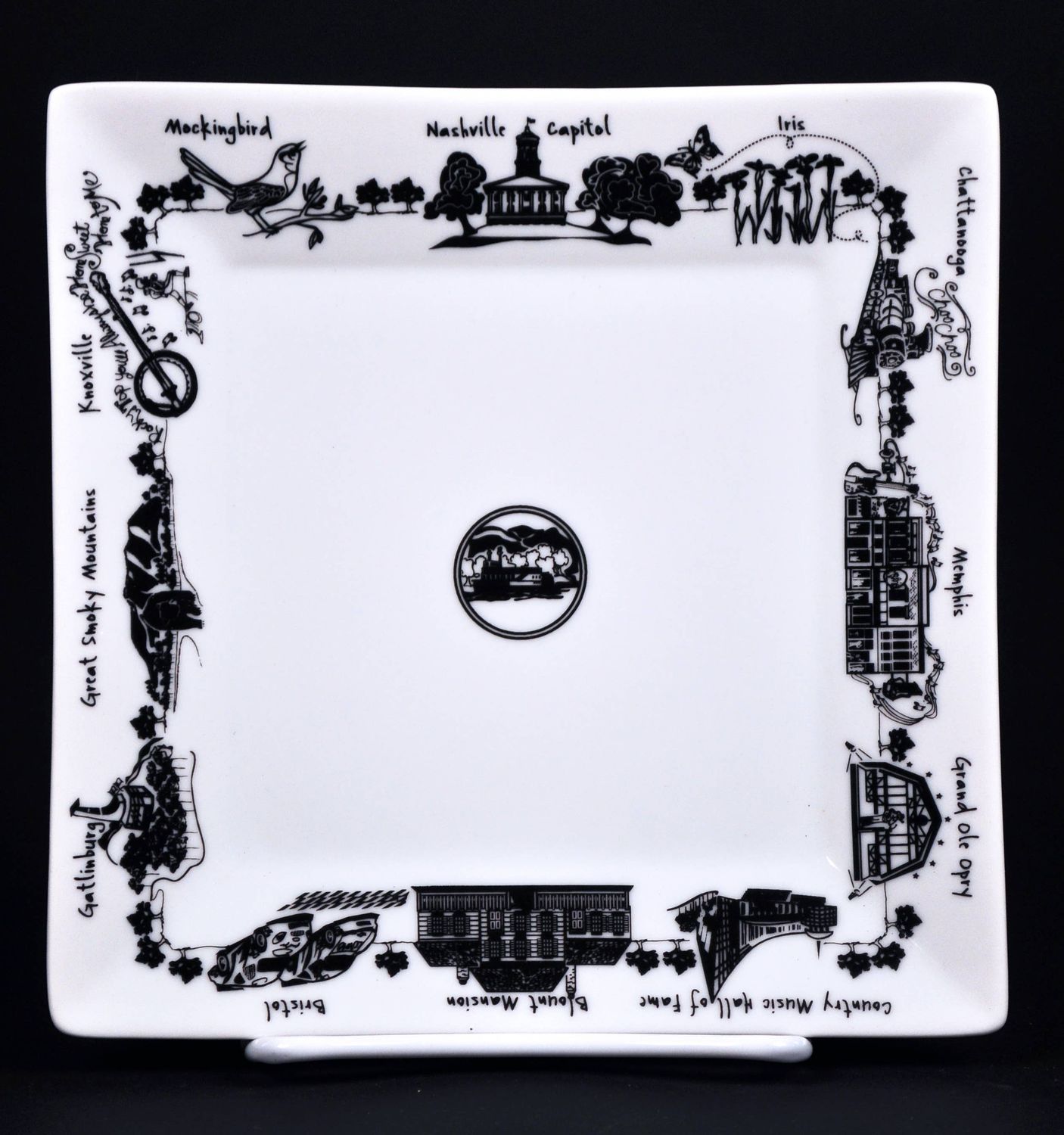 Tennessee Landmarks &amp; Traditions Plate