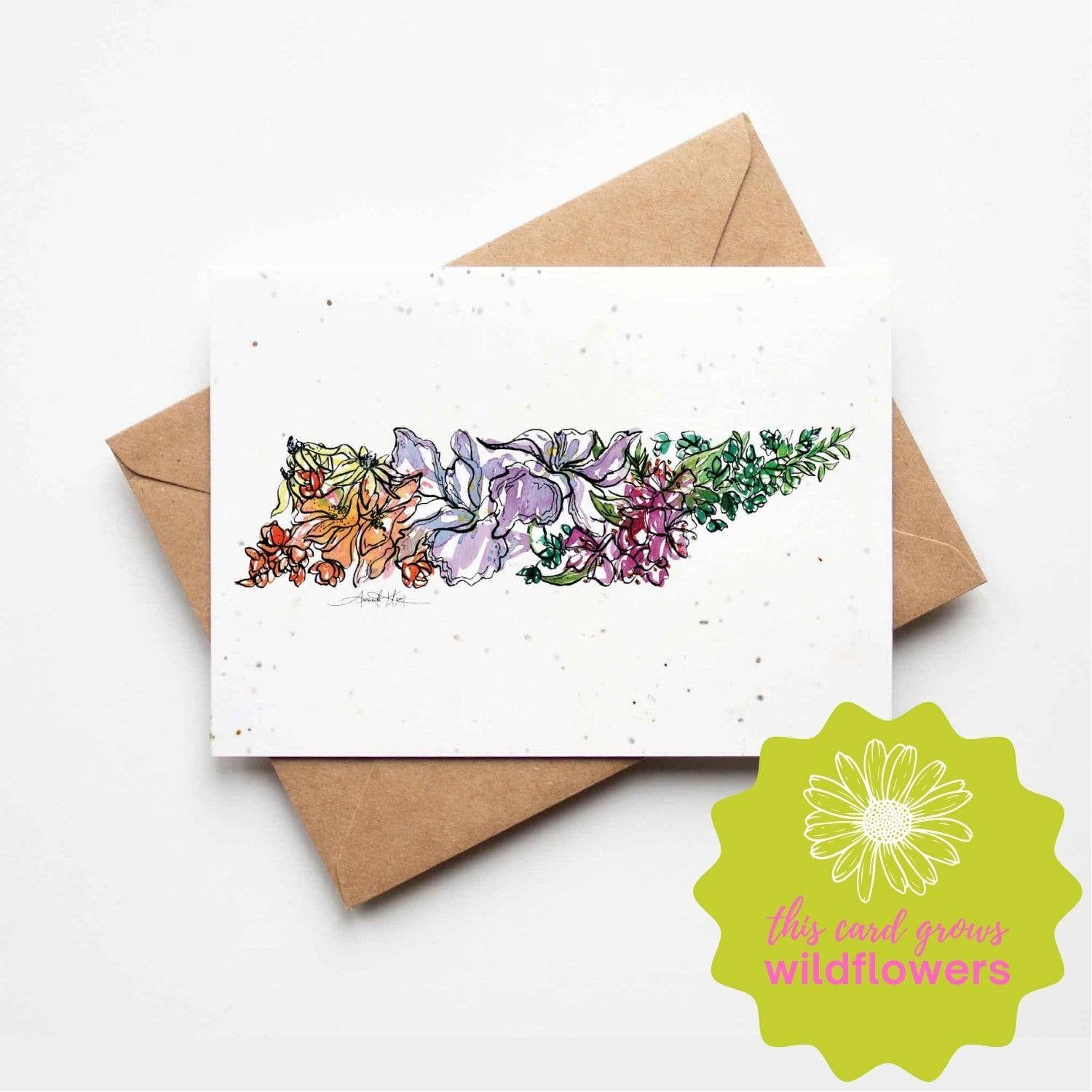 Tennessee Plantable Greeting Card